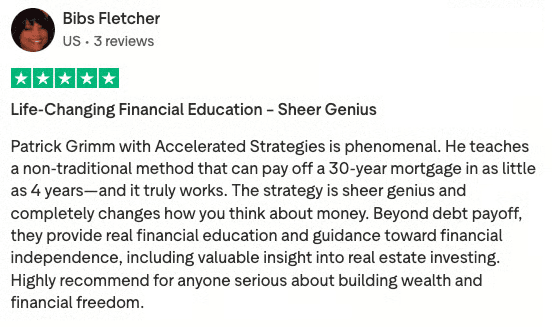 Trustpilot review by Bibs Fletcher - Life-Changing Financial Education