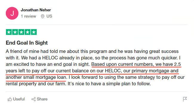 Trustpilot review by Jonathan Neher
